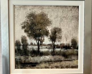 landscape Painting, signed Patrick