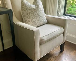 Mitchell Gold + Bob Williams, one of a pair of arm chairs