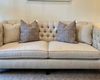 Bernhardt made tufted back sofa for Bungalow Home