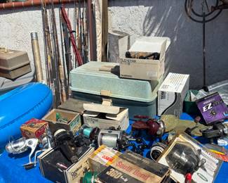 Fishing reels and tackle