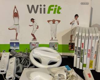 Wii Fit Console & Games
