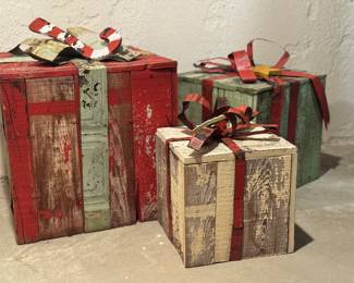Extra Large Wooden Christmas Boxes
