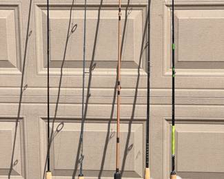 Large Selection of Fishing Poles