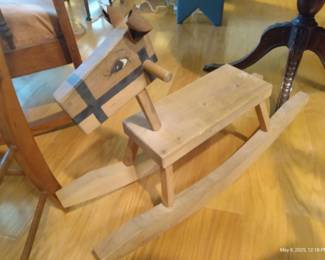 Wooden Rocking Horse
