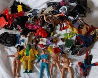 Mego and GI Joe accessories