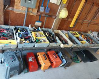 hand tools, tool boxes