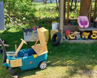 Tonka, Step2 wagon, baby swing