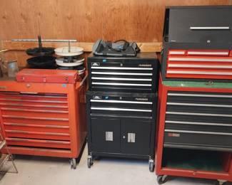 Snap-On rolling tool cabinets