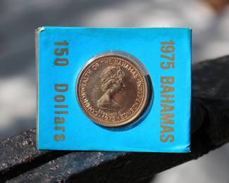 $150 Bahama Coin 1973/1975 22 Carat