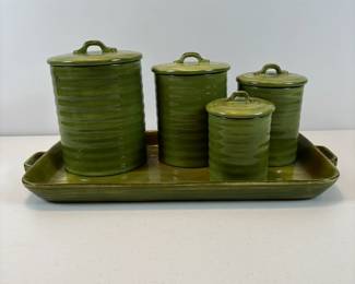 Lot #37 - Campagnolo Tabletops Unlimited Canister Set