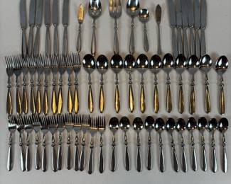 Lot #56 - Stainless Steel Flatware Set