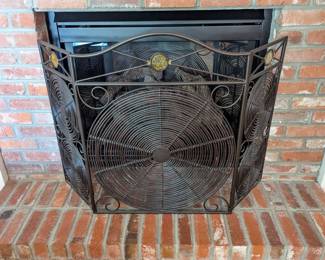 Lot #108 - Wrought Iron Fireplace Screen