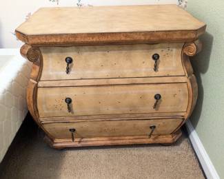 Lot #150 - Serpentine Chest of Drawers