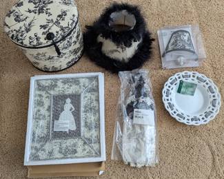 Lot #211 - Waverly Country Life & Other Black and White Decor