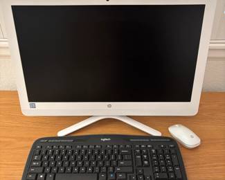 Lot #173 - HP All-in-One PC with Mouse and Keyboard