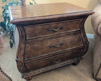 Lot #95 - 3-Drawer Side Table or Nightstand