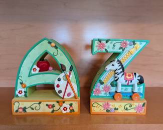 Lot #160 - Mary Engelbreit A to Z Bookends