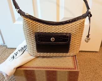 Lot #233 - Brighton Edna Straw Bag