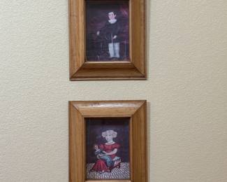 Lot #4 - Framed Vintage Portraits