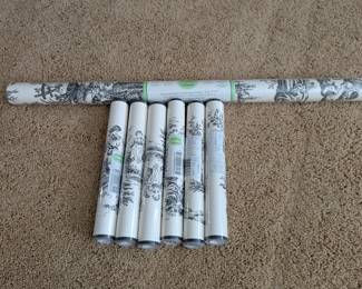 Lot #212 - Waverly Toile Country Life Wallpaper & Border Rolls