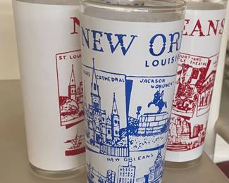 Collectible Glassware from New Orleans