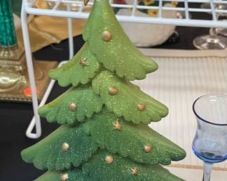 Plaster Christmas Tree