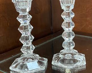Gorham Crystal Candlesticks