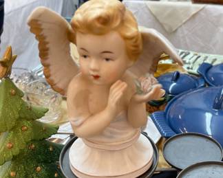 Lifton Cherub Porcelain Figurine