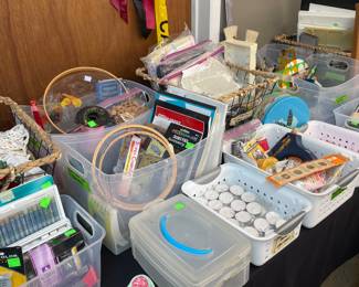 Art Supplies, Sewing Supplies