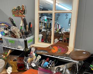 Mirrored Wall Mount Decor', Assorted Household Decor'
