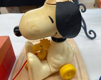 Vintage Snoopy Pull Toy
