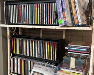 Assorted CD's, DVD's