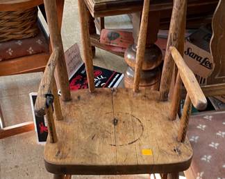 Antique Childs High Chair