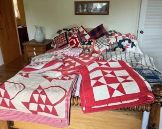 More quilts, pillows