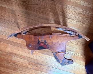 Vintage rocking horse- all original