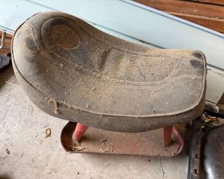 Harley Davidson stool with logo