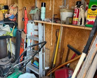 Contents of the shed!