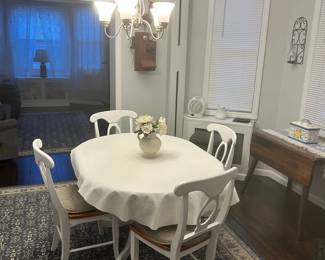 Kitchen table and four chairs