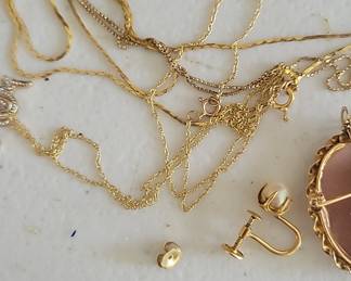 Marked 14KT Gold