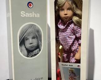 Several Sasha dolls to choose from (see catalog)