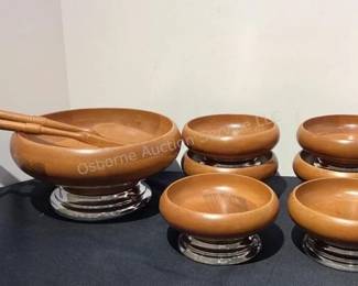 Vintage salad bowl set