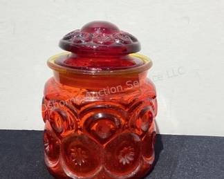 LE Smith amberina canister