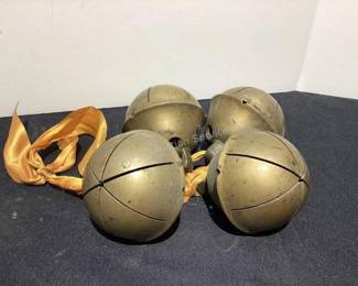 Large brass sleigh bells