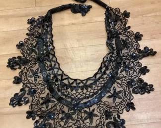 Beaded & sequin shawl