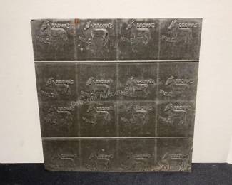Mule Brown's metal panel