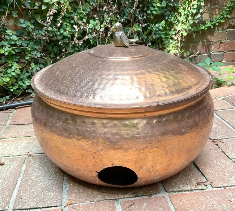Copper Garden Hose Holder