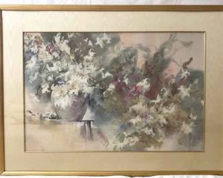 Floral Cascade by Len Garon
