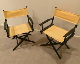 Black Yellow Folding Chairs