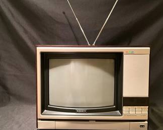 Vintage Sony Trinitron TV
