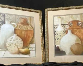 Tuscany Olive Branch Pottery Painting